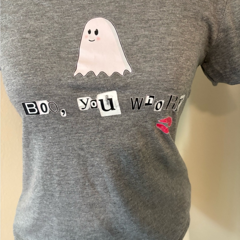 Gray Ghost Graphic  T-Shirt
